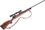 Picture of Used Custom Mauser 1908 Bolt-Action rifle, 6mm Rem, 24" Barrel, Blued, Custom Wood Stock, Leupold Vari-X II 2-7x33 Riflescope, Leather Sling, Very Good Condition