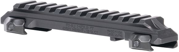 Picture of Reptilia Scope Mounts - RMU Mount, 12 Slot .625" Height Picatinny Riser, 7075-T6 Aluminum, Matte Black