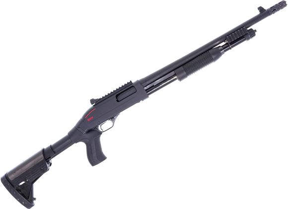 Picture of Used Winchester SXP Extreme Defender Pump-Action 12Ga, 3" Chamber, 18.5" Barrel w/ Ghost Ring Sights, Invector Plus Breacher Choke, ATI Pistol Grip Stock, Good Condition