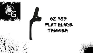 Picture of Gunsmoke  - CZ 457 Flat Blade Trigger Kit, includes Spring, up to 50% Reduce Trigger Pull.