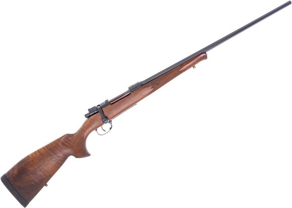 Picture of Used Custom Mauser Simson Suhl 1925  Bolt Action Rifle, 9.3x62,  24'' Octagon Barrel, Walnut Stock w/Bavarian style Cheek Piece, Engraved Floorplate, Very Good Condition