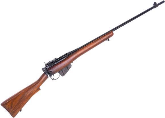 Picture of Used Lee Enfield No4 MkI Bolt-Action 303 British, 25" Barrel, Sporterized, Stamped "FTR", Receiver Drilled & Tapped, No1 Series Magazine, Overall Fair Condition