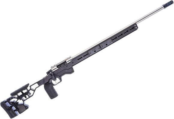 Picture of Used Curtis Custom Axiom Bolt-Action 6.5 Creedmoor, 26'' Stainless PROOF Barrel w/ APA "Little Bastard" Muzzlebrake, MDT ACC Chassis w/ Forend Weights, Skeletonized Stock, TriggerTech Trigger, 20MOA Rail, No Mag, Good Condition