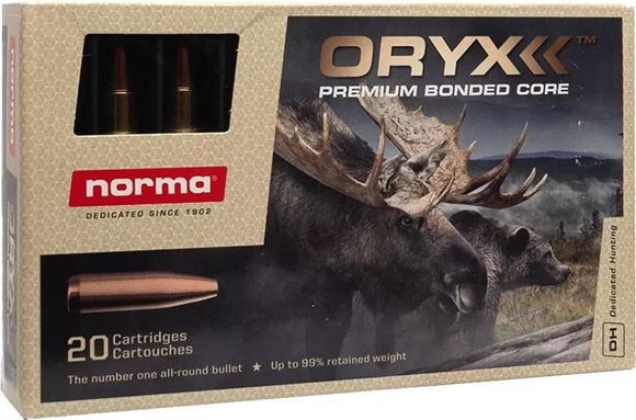 Picture of Norma Hunting Ammo - 308 Win, 165Gr, Oryx, 20rds Box
