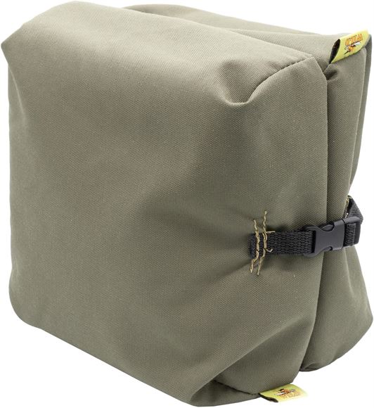 Picture of LS Wild Shooting Bag - Lobo's Triple S (Sitting, Sleeping, Shooting) Pillow, Ultralight Foam Bead, Ranger Green.