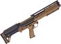 Picture of Used Kel-Tec KSG Pump-Action 12ga, 3" Chamber, 18.5" Barrel, Burnt Bronze, With Kydex & Foam Rubber Cheek Rest, Very Good Condition