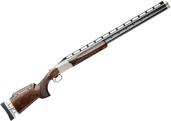 Picture of Browning Citori 825 Golden Clays Trap, Over Under Shotgun - 12ga, 2-3/4, 32", Polished Blued Finish, Grade V/VI Gloss Oil Black Walnut Stock w/ Adjustable Monte Carlo Comb, Invector-DS Extended(F,IM,M,IC,S)