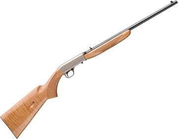 Picture of Browning Semi-Auto 22 (SA-22) Grade AAA Rimfire Semi-Auto Rifle - 22 LR, 19-3/8", Light Sporter Contour, Polished Blued, Gloss Grade AAA Maple Stock, 10rds, Brass Bead Front & Adjustable Folding Rear Sights