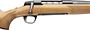 Picture of Browning X-Bolt 2 Medallion Maple Bolt Action Rifle - 300 Win Mag, 26", Polished Blued, Sporter Contour, Muzzle Brake, Polished Blued Engraved Receiver, Gloss AAAA Maple Stock w/Rosewood Forend & Pistol Grip Cap, 4rds, Adjustable Feather Trigger