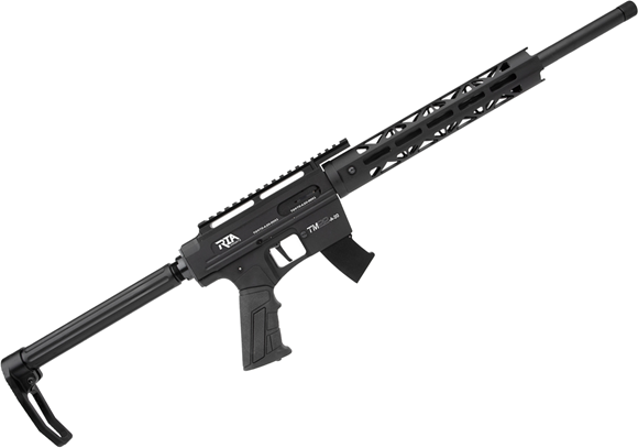 Picture of Rock Island Armory / Derya TM-22 Semi-Auto Rifle - 22LR, 20", Black aluminium Receiver w/ Picatinny Top Rail, Aluminium Handguard, Threaded 1/2x28 TPI, 2x10rds Mags
