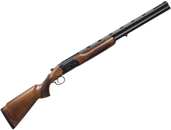 Picture of Akkar Churchill 206 Lady Over/Under Shotgun - 12Ga, 3", 26", Vented Rib, Matte Blue, Hardened Steel Receiver, Oily Finish Walnut Stock, Fiber Optic Front Sight, Mobil Choke (F,IM,M,IC,C)