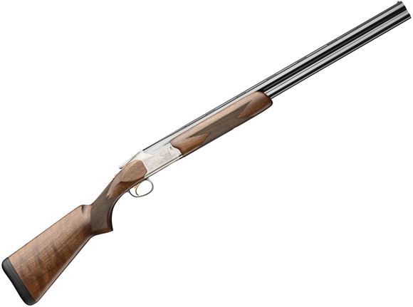 Picture of Browning Citori 825 Field Over/Under Shotgun - 12Ga, 3", 26", Vented Rib, Polished Blued, Engraved Low-Profile Steel Receiver, Gloss Oil Grade II/III Walnut Stock, Ivory Bead Sight, Invector-DS Flush (F,M,IC)