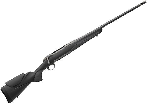 Picture of Browning X-Bolt 2 Hunter Composite TCB Bolt Action Rifle - 270 Win, 22", Sporter Contour, Non-Reflective Matte Blued, Black Vari-Tech Composite Stock, Adjustable LOP, Adjustable Comb, M13 - 0.75 threaded w/ Muzzle Brake, 4rds