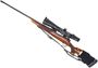 Picture of Used Winchester Model 70 Bolt Action Rifle - 300 Win Mag, 26'' Barrel w/ Muzzle Brake, Wood Stock w/ Shell Holder, Aftermarket Recoil Pad, Burris Eliminator 3 4-16x50 Scope, Sling, Good Condition