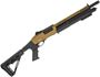 Picture of Used Canuck Commander Pump Action 12ga, 3" Chamber, 14" Barrel, Mobil Choke (Breacher) Bronze Cerakote, Pistol Grip Stock, Fiber Optic Front Sight, Optic Rail, Heat Shield, Very Good Condition