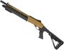 Picture of Used Canuck Commander Pump Action 12ga, 3" Chamber, 14" Barrel, Mobil Choke (Breacher) Bronze Cerakote, Pistol Grip Stock, Fiber Optic Front Sight, Optic Rail, Heat Shield, Very Good Condition