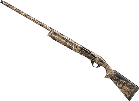 Picture of Benelli Super Black Eagle III Semi-Auto Shotgun, Left Hand - 12Ga, 3.5", 28", Vented Rib, Realtree Max-7 Camo, Synthetic Stock w/ComforTech, 3rds, Red-Bar Front Sights, Crio Chokes (C,IM,F)Extended(IC,M)
