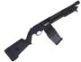 Picture of Mossberg 590M Mag Fed Pump Action Shotgun - 12Ga, 3", 11.5", Parkerized Breacher Barrel, Magpul SGA Stock And Bird's Head Stock, Front Bead Sight, 10rds Detachable Magazine
