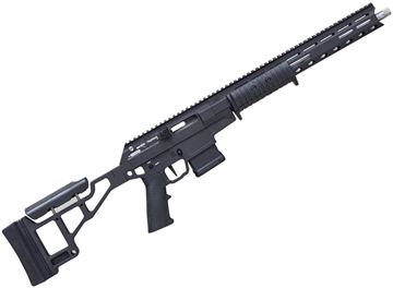 Picture of SCSA Taipan X, Straight Pull Pump Action Rifle - 223 Wylde, 16.5", Stainless Steel Threaded 1/2-28 Barrel, Black Cerakote Aluminum Chassis And M-LOK Handguard, Full Length Top Rail, 5rds.