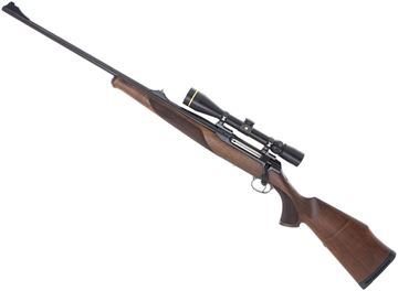 Picture of Used Sauer Classic 202 Bolt-Action Rifle - Left Hand - 300 Win Mag, 24'" Barrel w/Sights, Single Set Trigger, Leupold VX III 4.5-14x40, 2 Magazines, Sling, Good Condition