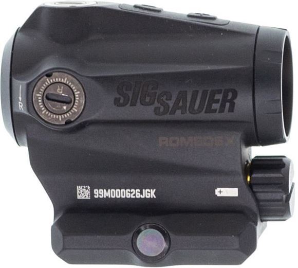 Picture of Used Sig Sauer Romeo5X Gen II Reflex Sight - 1x20mm, 2 MOA Red Dot, AAA, 1.41" M1913 Mount, Black, Original Packaging, Excellent Condition