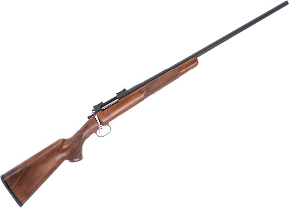 Picture of Used Dakota Arms Varminter Bolt-Action 222 Rem, 24" Barrel, Single-Shot, Blued, Walnut Stock, Talley Bases, Very Good Condition