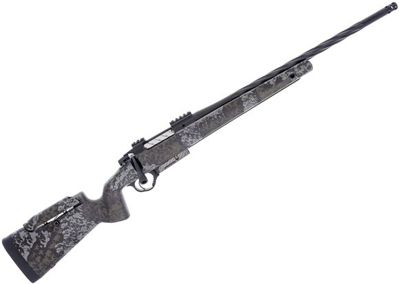 Picture of Seekins Precision Havak PH3 Bolt-Action Rifle - .308 WIN, 20", 5/8x24 Threaded, Spiral Fluted Stainless Barrel, 1:11.25" Twist, Quick Change Barrel System, 3-Lug Action - 60 Degree Bolt Throw, Integrated 20 Moa Pic Rail, Mountain Shadow Carbon Composite S