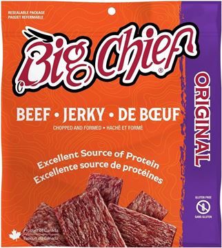 Picture of Big Chief - Original Beef Jerky Pouch, 80g