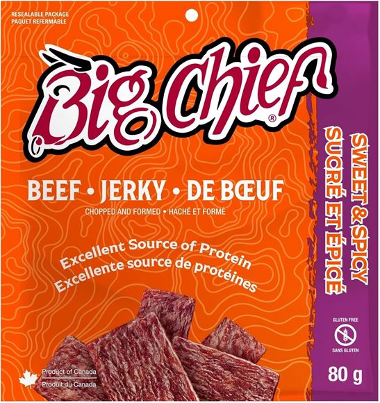 Picture of Big Chief Sweet & Spicy Beef Jerky