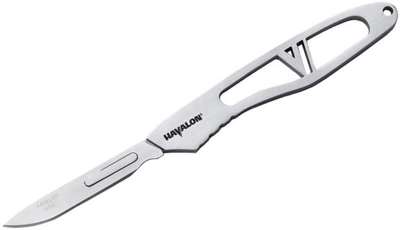 Picture of Havalon Knives, Piranta Echo Razor Knife - #60A Blades, 2-3/4", Skeleton Handle, Nylon Holster - Fits All Piranta Blades.