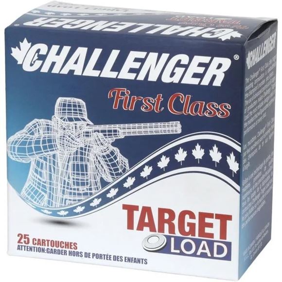 Picture of Challenger Target - Loads Shotgun Ammunition - 12Ga, 2-3/4", 2-3/4 DE, 1-1/8oz, #7.5, 25rds Box, 1150fps