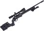 Picture of Used Tikka CTR Bolt-Action Rifle - 308 Win, 20" Threaded Barrel, MDT XRS Chassis (Black), Nikon Black X1000 4-16x44 SFP Riflescope in MOA, Harris BRM Bipod, Cadex Muzzle Brake, No Mag, Excellent Condition
