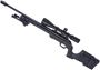 Picture of Used Tikka CTR Bolt-Action Rifle - 308 Win, 20" Threaded Barrel, MDT XRS Chassis (Black), Nikon Black X1000 4-16x44 SFP Riflescope in MOA, Harris BRM Bipod, Cadex Muzzle Brake, No Mag, Excellent Condition
