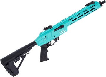 Picture of Adler RF224 Tactical Semi-Auto Rifle - 22LR, 11.7", Threaded 1/2x28 TPI, Blue Aluminum Receiver w/ Picatinny Top Rail, M-Lok Handguard, AR Mil-Spec Buffer Tube With Collapsing Stock, AR Pistol, Grip, Flip-Up Sights, 2 Ruger 10/22 x10rds Mags, 597 Magazine