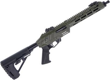 Picture of Adler RF224 Tactical Semi-Auto Rifle - 22LR, 11.7", Threaded 1/2x28 TPI, OD Green Aluminum Receiver w/ Picatinny Top Rail, M-Lok Handguard, AR Mil-Spec Buffer Tube With Collapsing Stock, AR Pistol, Grip, Flip-Up Sights, 2 Ruger 10/22 x10rds Mags, 597 Maga