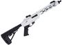 Picture of Adler RF224 Tactical Semi-Auto Rifle - 22LR, 11.7", Threaded 1/2x28 TPI, White Aluminum Receiver w/ Picatinny Top Rail, M-Lok Handguard, AR Mil-Spec Buffer Tube With Collapsing Stock, AR Pistol, Grip, Flip-Up Sights, 2 Ruger 10/22 x10rds Mags, 597 Maga