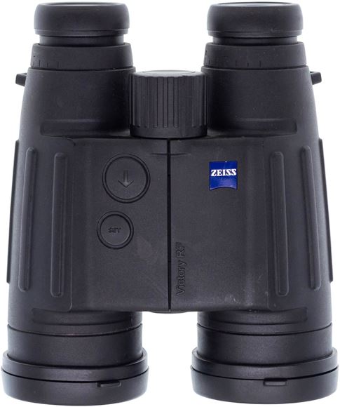 Picture of Used Zeiss Victory RF Rangefinding Binoculars - 10x45mm T* RF, Matte Black Rubber Coating, 10-1200m, With Carry Case, Good Condition