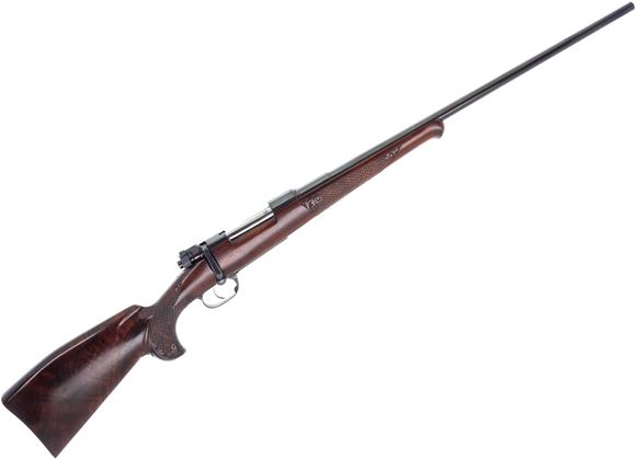 Picture of Used Mauser 98 Bolt-Action 30-06 Sprg, 24" Barrel, Interwar Oberndorf Commercial, With Custom Stock & Finishing by Klaus Hiptmayer, Drilled & Tapped for Scope Mounts, Excellent Condition