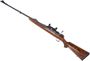 Picture of Used Frank Pachmayr Custom Mauser Bolt-Action 7mm Rem Mag, 24" Barrel w/ Sights, With 1" Tip-Off Scope Mount, Brazilian Walnut Stock, Grip-Cap Medalliion Says: "Donated by Nan & Frank Pachmayr to Wetlands for Iowa", Excellent Condition