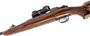Picture of Used Frank Pachmayr Custom Mauser Bolt-Action 7mm Rem Mag, 24" Barrel w/ Sights, With 1" Tip-Off Scope Mount, Brazilian Walnut Stock, Grip-Cap Medalliion Says: "Donated by Nan & Frank Pachmayr to Wetlands for Iowa", Excellent Condition