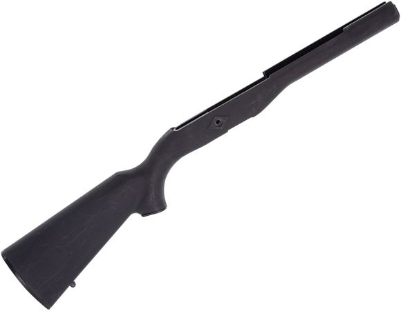 Picture of Used Ramline Riflestock for Ruger Mini-14, STOCK ONLY - Black Synthetic, Various Marks on Stock, No Reinforcement Screw, Overall Good Condition
