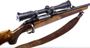 Picture of Used Sako AV Bolt-Action Rifle, 375 H&H Mag, 23'' Barrel, Ported Muzzle, Walnut Stock, Bushnell Elite 3000 1.5-4.5x, Original Sako Leather Sling, Very Good Condition