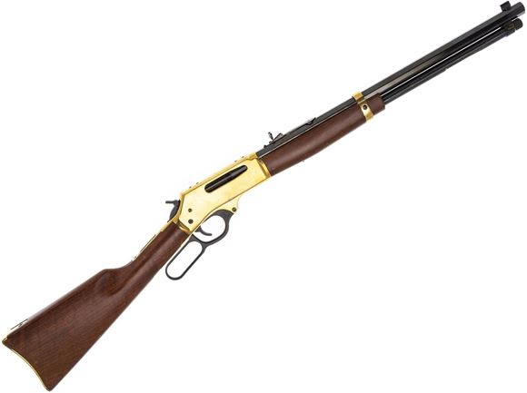 Picture of Used Henry H009B Lever-Action Rifle - 30-30 Win, 20" Heavy Octagon Barrel, Brass Finish Receiver, Fair Condition