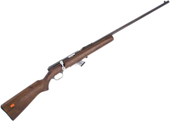 Picture of Used Savage Model 4C Bolt-Action 22 LR, 24" Barrel, Replacement Rear Sight Elevator, Incorrect but Functional Magazine, Metal Finish Poor, Overall Fair Condition