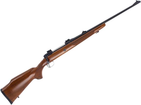 Picture of Used Savage 110C Bolt-Action 30-06 Sprg, 22" Barrel W/Sights, Wood Stock, Side Button Mag Release, One Mag, Good Condition