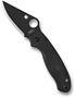 Picture of Spyderco Knives - Para 3 Lightweight - 2.93" CTS� BD1N Black Folding Blade, Black FRN Handle, Plain Edge, Full-Flat Grind, Origin USA