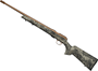 Picture of CZ 457 Hunter Strata Bolt-Action Rifle - 22 LR, 20", Stainless Cold Hammer Forged Threaded 1/2x20 UNF Barrel, Copper PVD Coating On Barrel And Action, Strata Camo Synthetic Stock, Detachable Mag, Adjustable Trigger, MuzzleBrake, 5rds