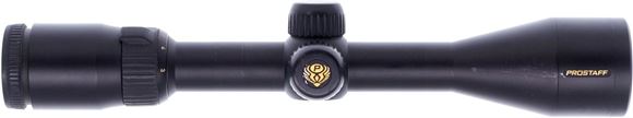 Picture of Used Nikon Prostaff Riflescope, 3-9x40mm, 1", Matte, Plex Reticle, 1/4 MOA Click Adjustment, Scope Ring Marks, Spot on Ocular Lens, Fair Condition