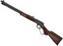 Picture of Henry Repeating Arms H12 Provider Lever-Action Rifle - 357 Mag, 20", Blued, Black Receiver, American Walnut Stock, Adjustable Buckhorn Rear Sight Brass Bead Front Sight, 10rds