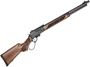 Picture of Smith & Wesson Model 1854 Lever-Action Rifle - 30-30 Win, 20" 5/8-24 Thread Barrel, Black Receiver, Walnut Wood Stock, Flat Trigger, Picatinny Top Rail, Adjustable XS Ghost Ring Sights - With Gold Bead Front Sight.